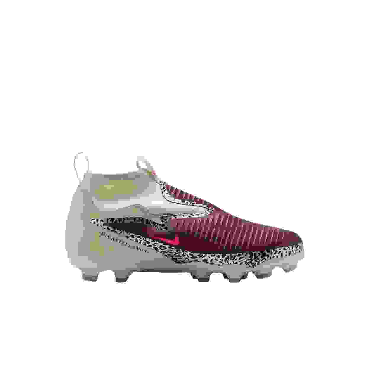 Nike United Jr. Phantom 6 Academy FG Grade School Kids' "Burgundy Crush/Fossil/Red" Soccer Cleat